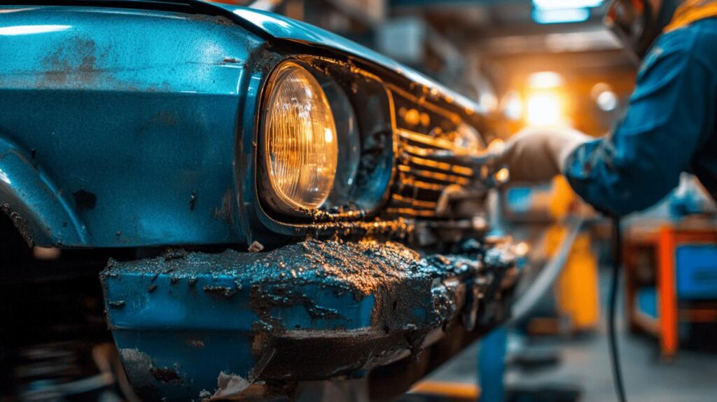 Quel mastic pour reparer sa carrosserie ? De la preparation a la finition en 5 etapes