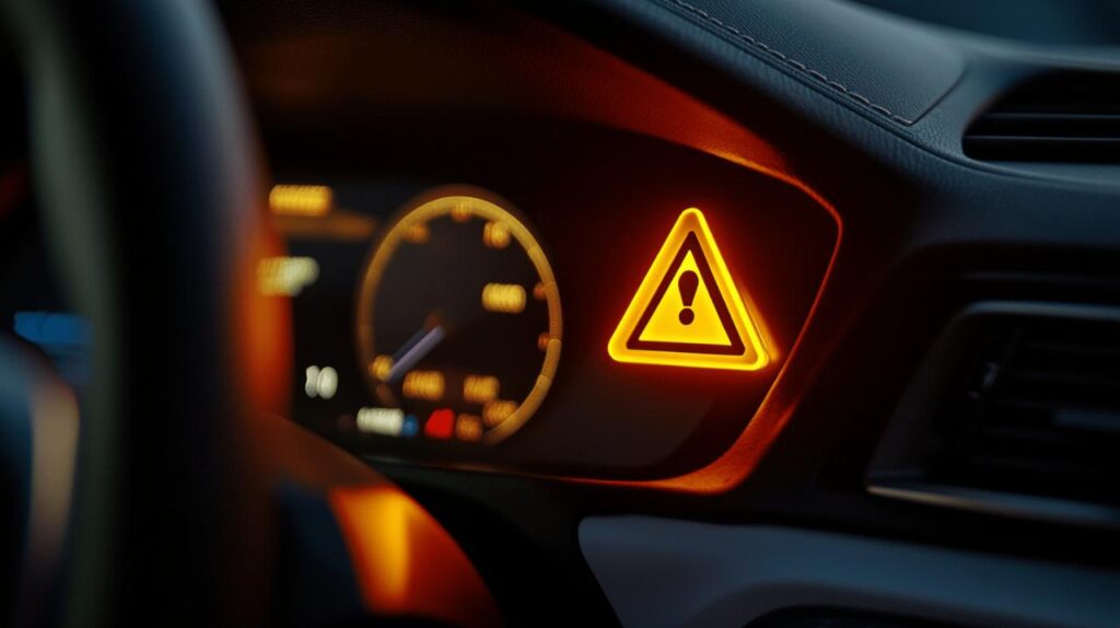 Voyant triangle reste allume sur ma BMW Serie 1 : Les causes liees au systeme de freinage