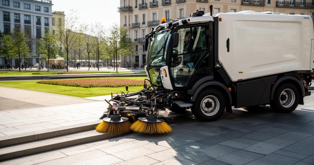 Pourquoi choisir un expert en véhicule de voirie pour le nettoyage urbain